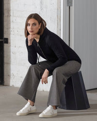 Shield Merino Hoodie/ Black