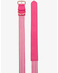 Sadie Stripe Belt - Pink