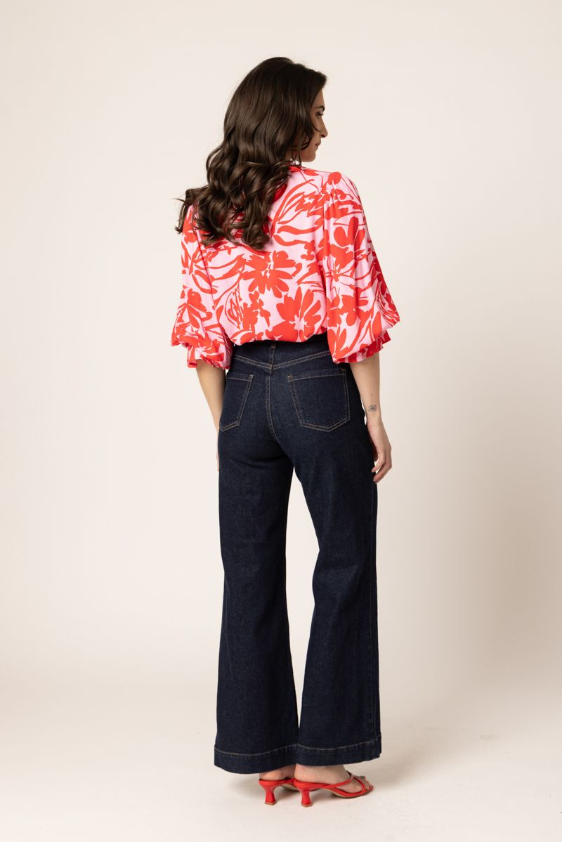 Fleur Top / Pink Lady