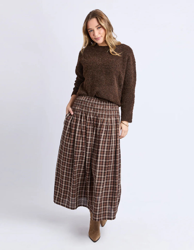 Flint Knit Crew / Coffee