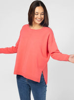 Halle Knit Top - Punch