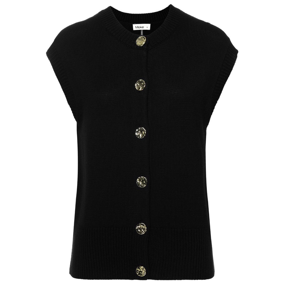 Chloe Knit Vest / Black - Girl Next Door Fashion