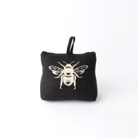 Bee Doorstop - Black
