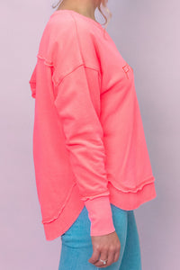 Simplified Crew - Neon Pink