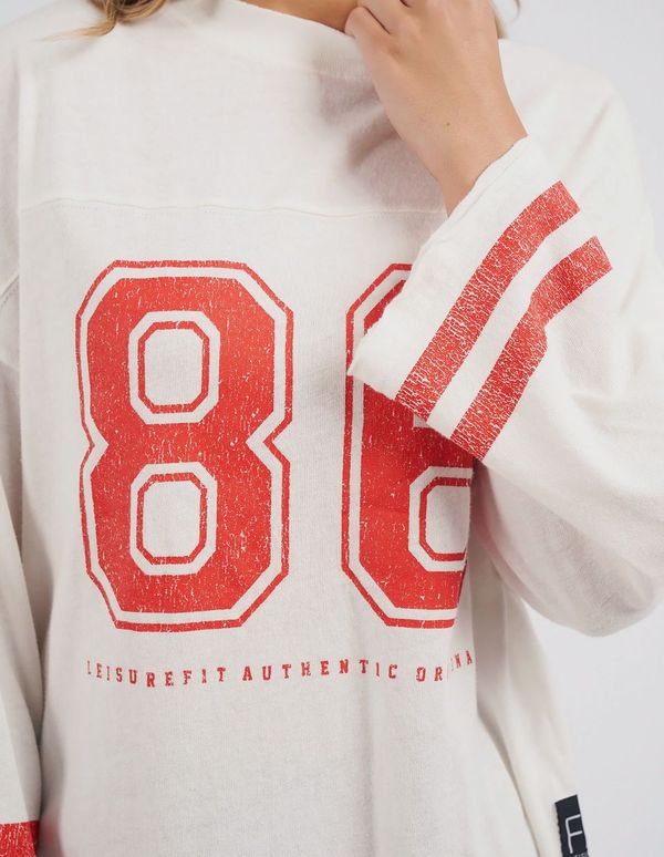 Eighty Six L/S Tee - Vintage White