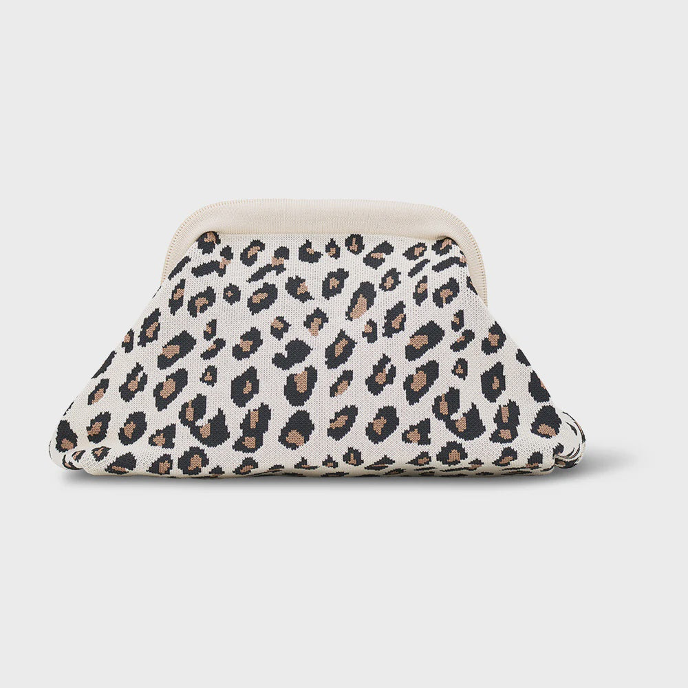 Dumpling Clutch - Leopard