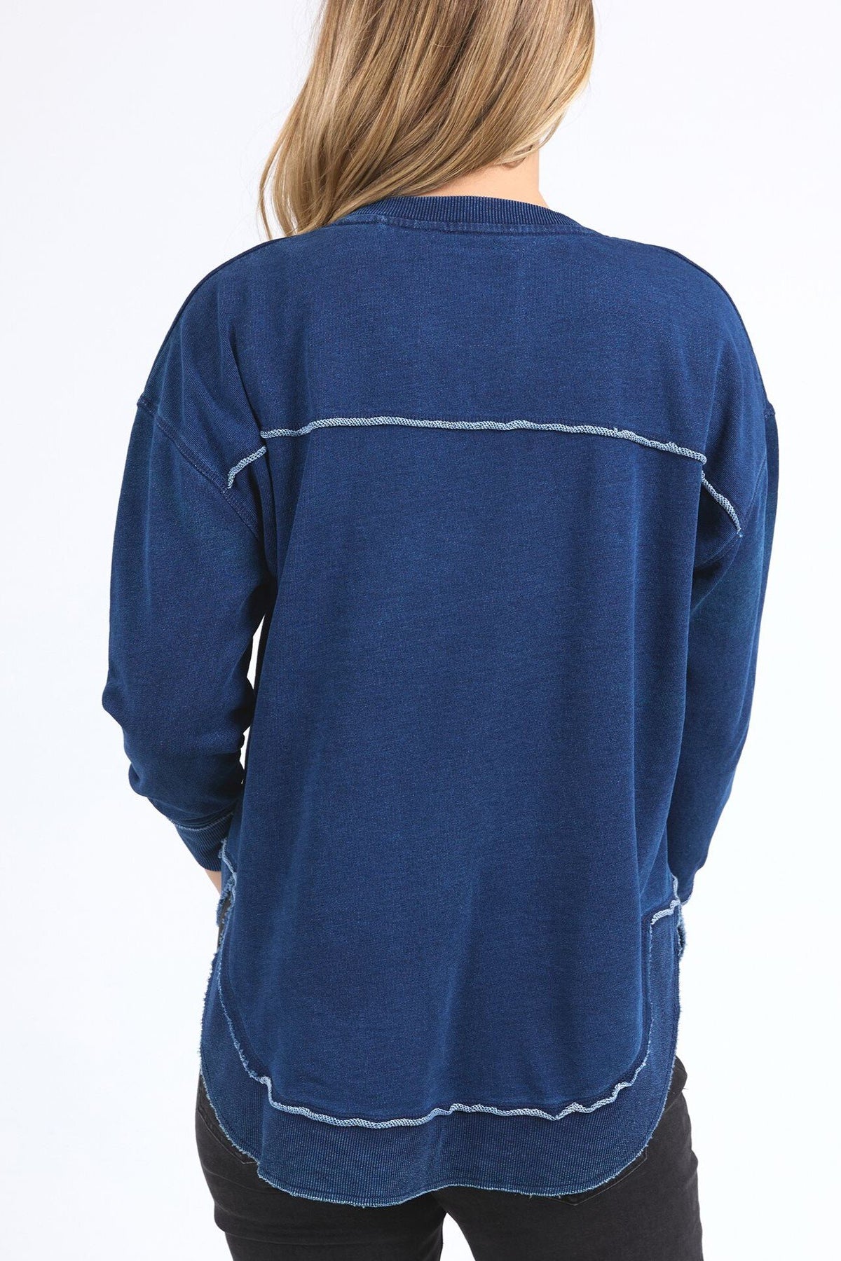 Daily Crew - Denim Wash