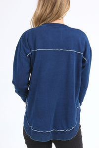 Daily Crew - Denim Wash