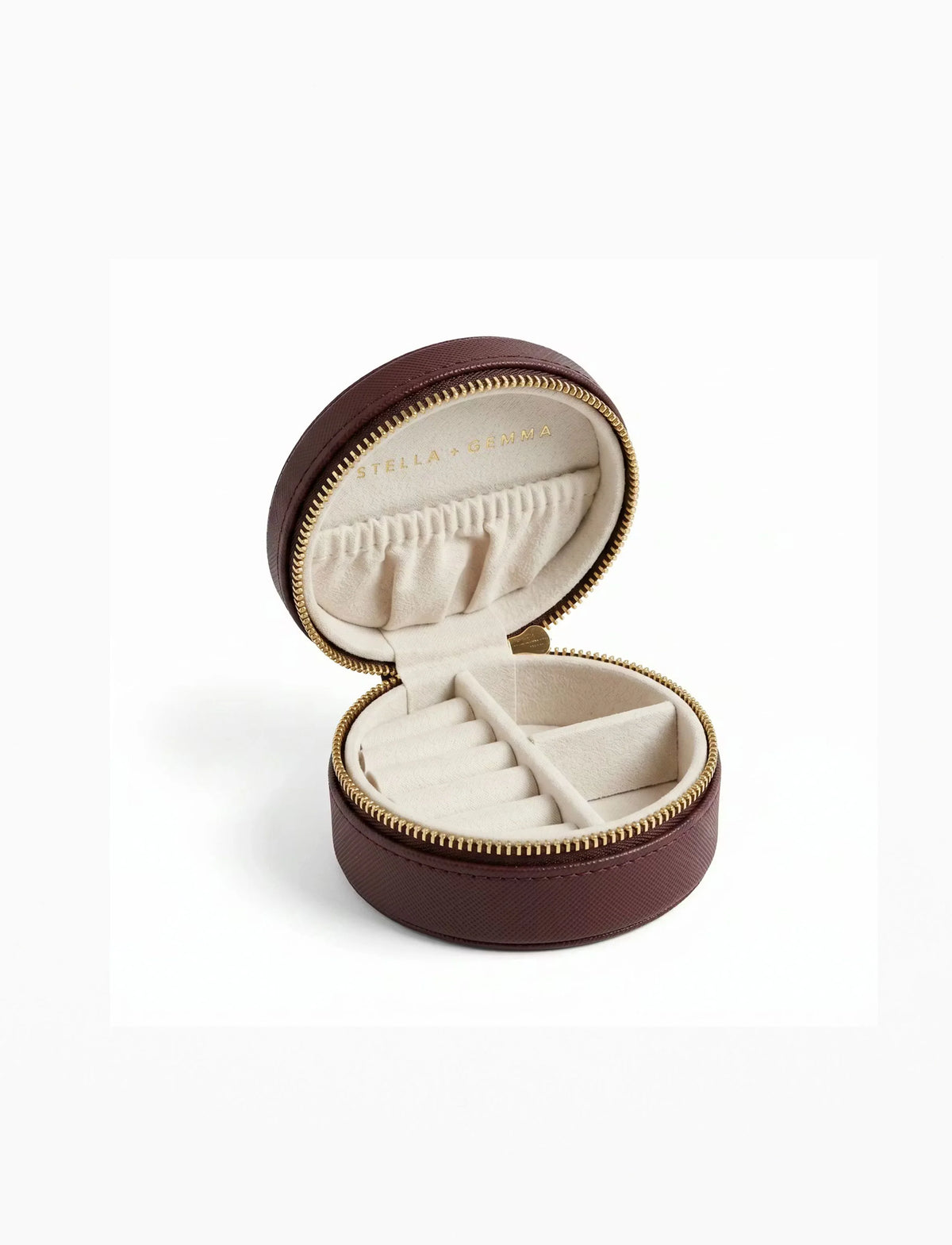 Jewel Box Round - Dark Cherry