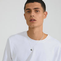 Declan Recycled Necklace - Silver Plated