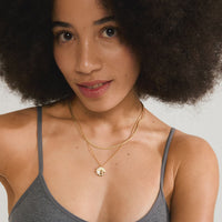 Declan Recycled Necklace - Gold Plated