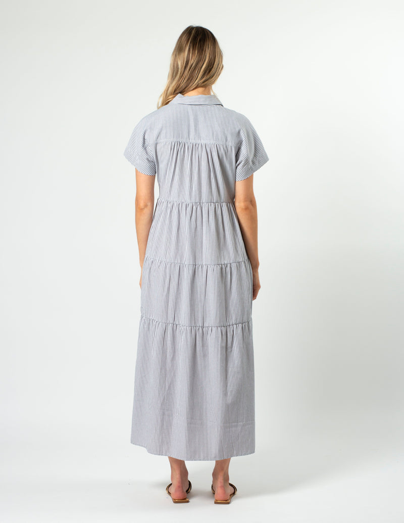 Penelope Dress - Classic Stripe