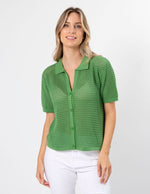 Holly Knit Top - Cress