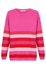 Florida Stripe Jumper - Pink