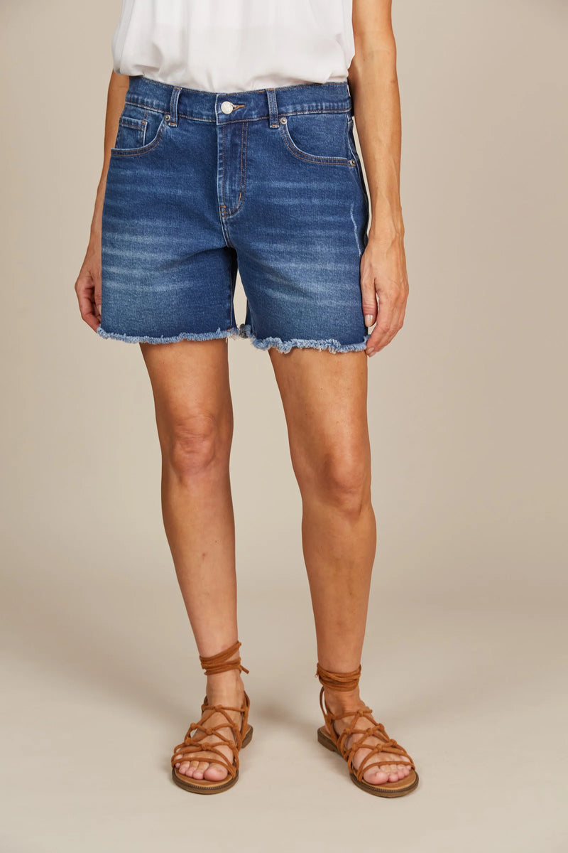 Duke Denim Shorts - Denim