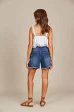 Duke Denim Shorts - Denim