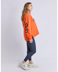 Interval Crew / Orange & Navy