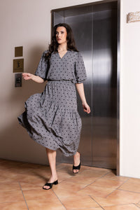 Devine Maxi Skirt / Black Heart