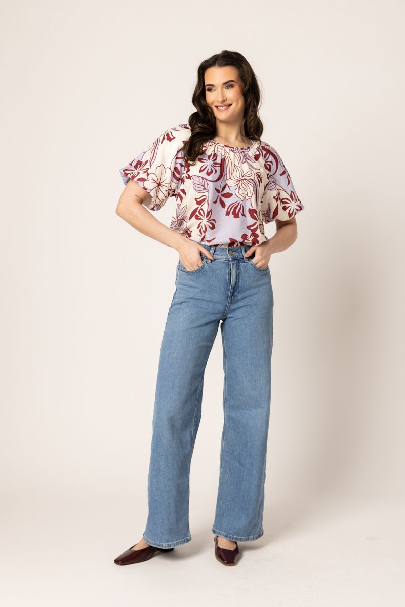 Haven Top / Sky Merlot Magic