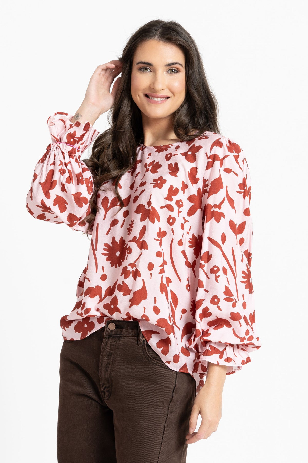 Patti Top / Plum Petal