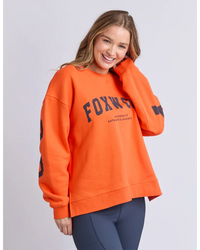 Interval Crew / Orange & Navy