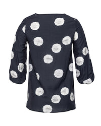 Annette Top / Black Dot - Girl Next Door Fashion