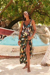 Cabana Sarong - Brasil Black