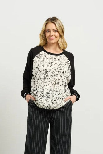 Harlow Top - Starry Night/Black