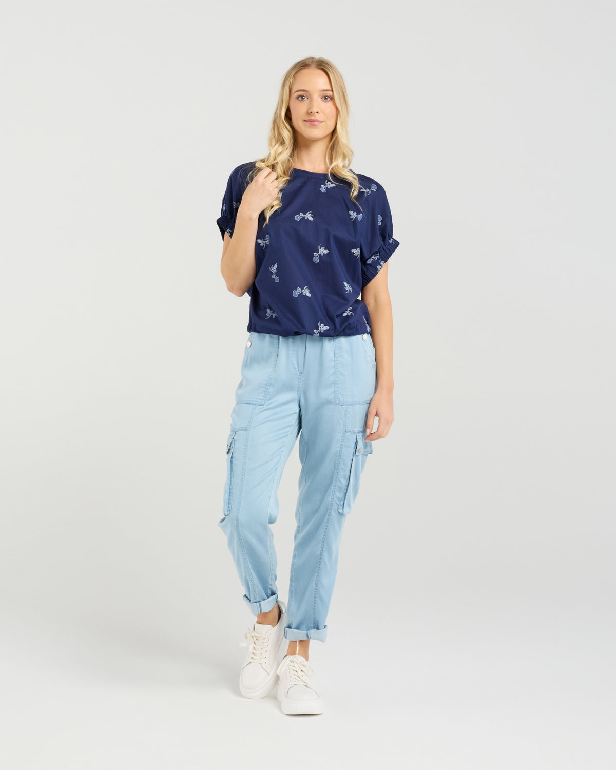 Harlee Top - Bluebell Garden