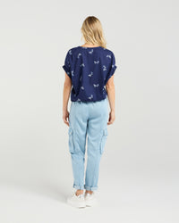 Harlee Top - Bluebell Garden