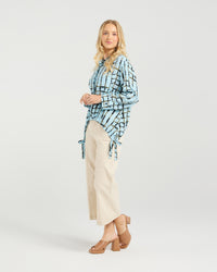 Jodi Shirt - Skyline Plaid