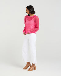 Cleo Knit - Flamingo