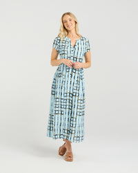 Chrissy Dress - Skyline Plaid