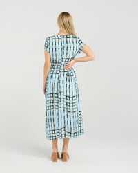 Chrissy Dress - Skyline Plaid