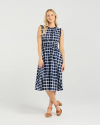 Jackie Dress - Midnight Weave EA9040-1