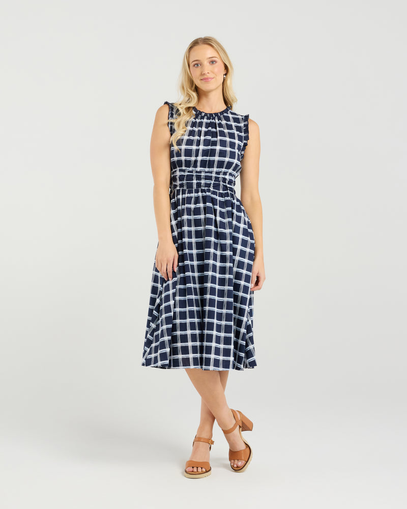 Jackie Dress - Midnight Weave EA9040-1