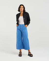 Skylar Bomber - Shadowed Florals