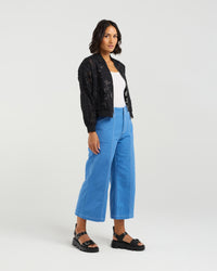 Skylar Bomber - Shadowed Florals