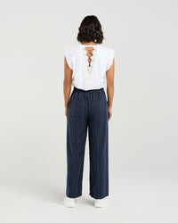 Chloe Pant - Midnight Stripes