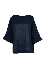 Studio Relaxed Top - Navy