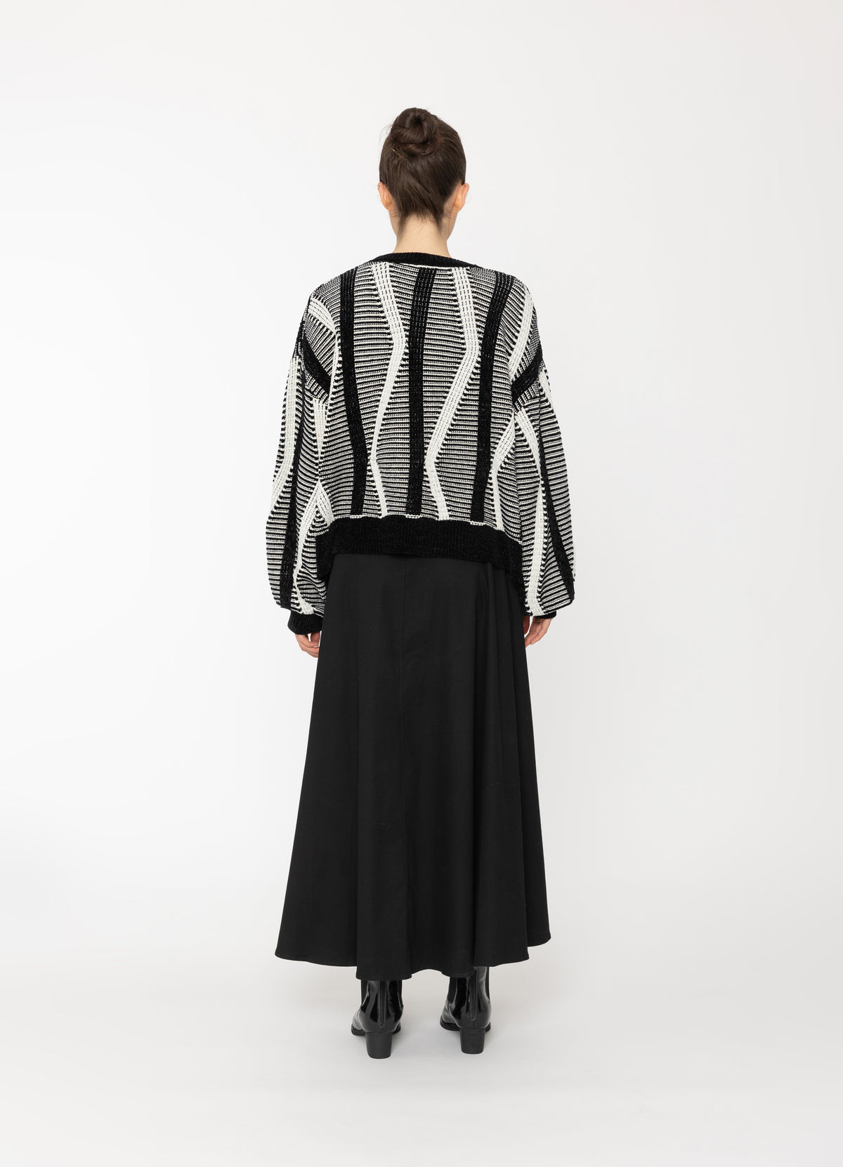 Nalu Top - Black + White