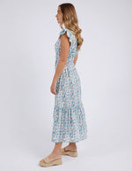 Rosette Floral Dress - Rosette Print