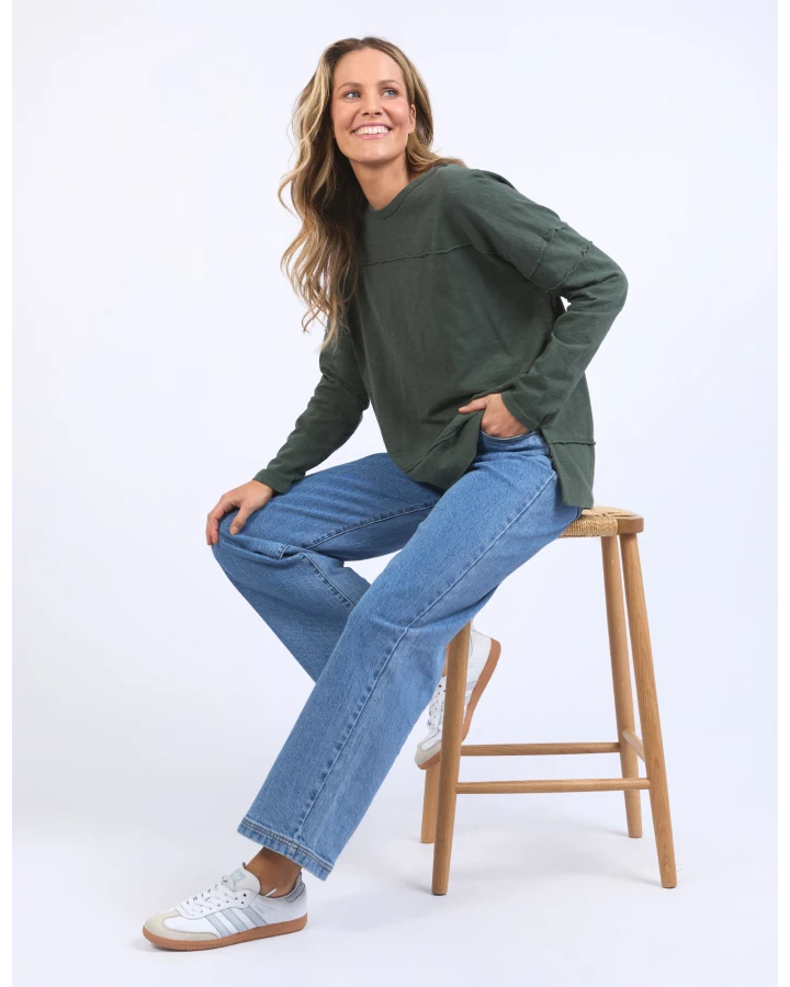 Jayne Throw On Top / Khaki