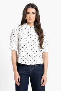 Dinner Date Shirt / Vanilla Spot