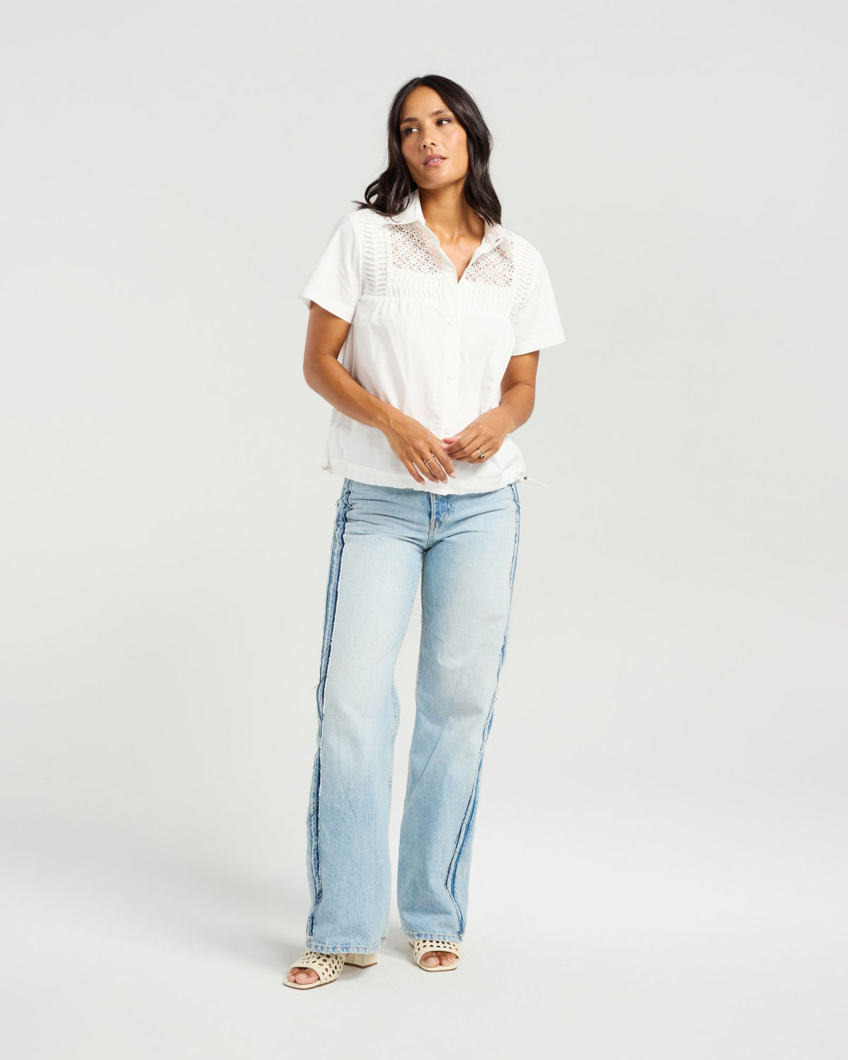 Rosa Shirt / White