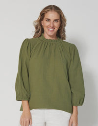 Emilia Top - Seaweed