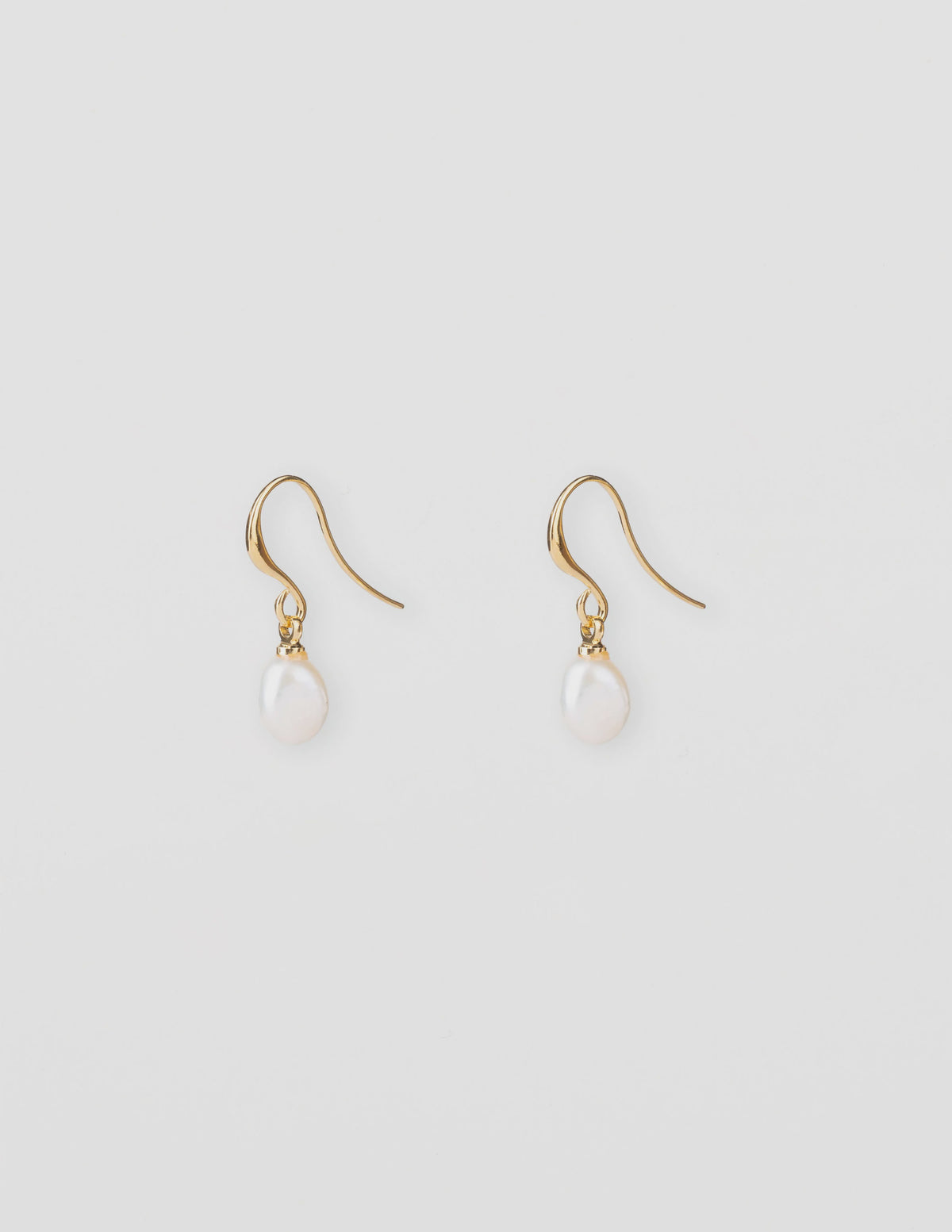 Earrings MOP Drop - Gold
