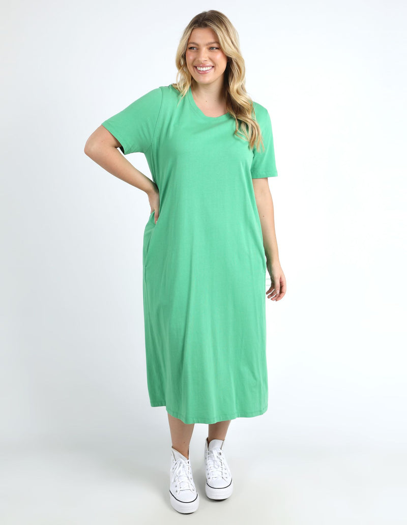 Adira Dress - Briar Green