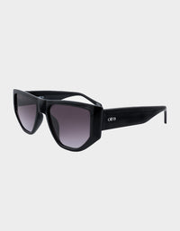 Elka Sunglasses - Black/Smoke Fade