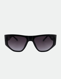Elka Sunglasses - Black/Smoke Fade